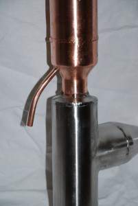 Fused stainless to stainless and copper to stainless with stainless filler, copper to copper fused