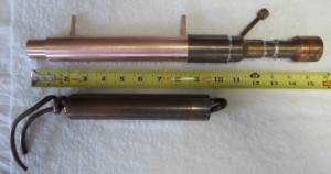 Soldered Assembly Compared To Single Helix Condenser
