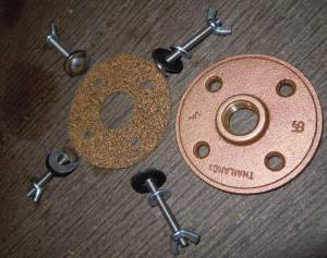 Flange bolts and washers