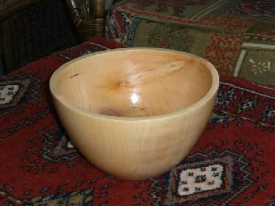 Finished bowl
