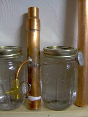 The 1&quot; slant plate head with temp port<br />Temp port is a piece of tacked in 1/4&quot; tube