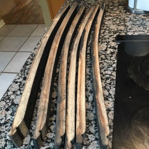 bourbon barrel staves