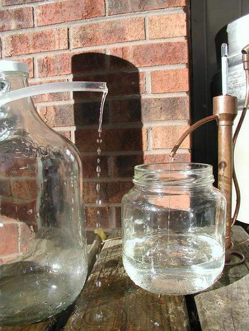 alc. and condensor water flow rate
