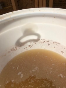 sides of fermenter