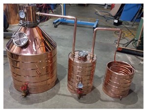 Ferguson Copper 25 gal. with 8 gal. thumper