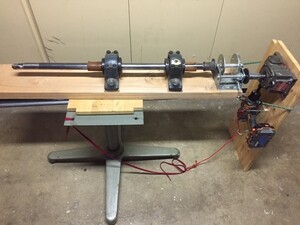 Otis’ Coil making machine