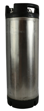 A 5 gallon Cornelius keg